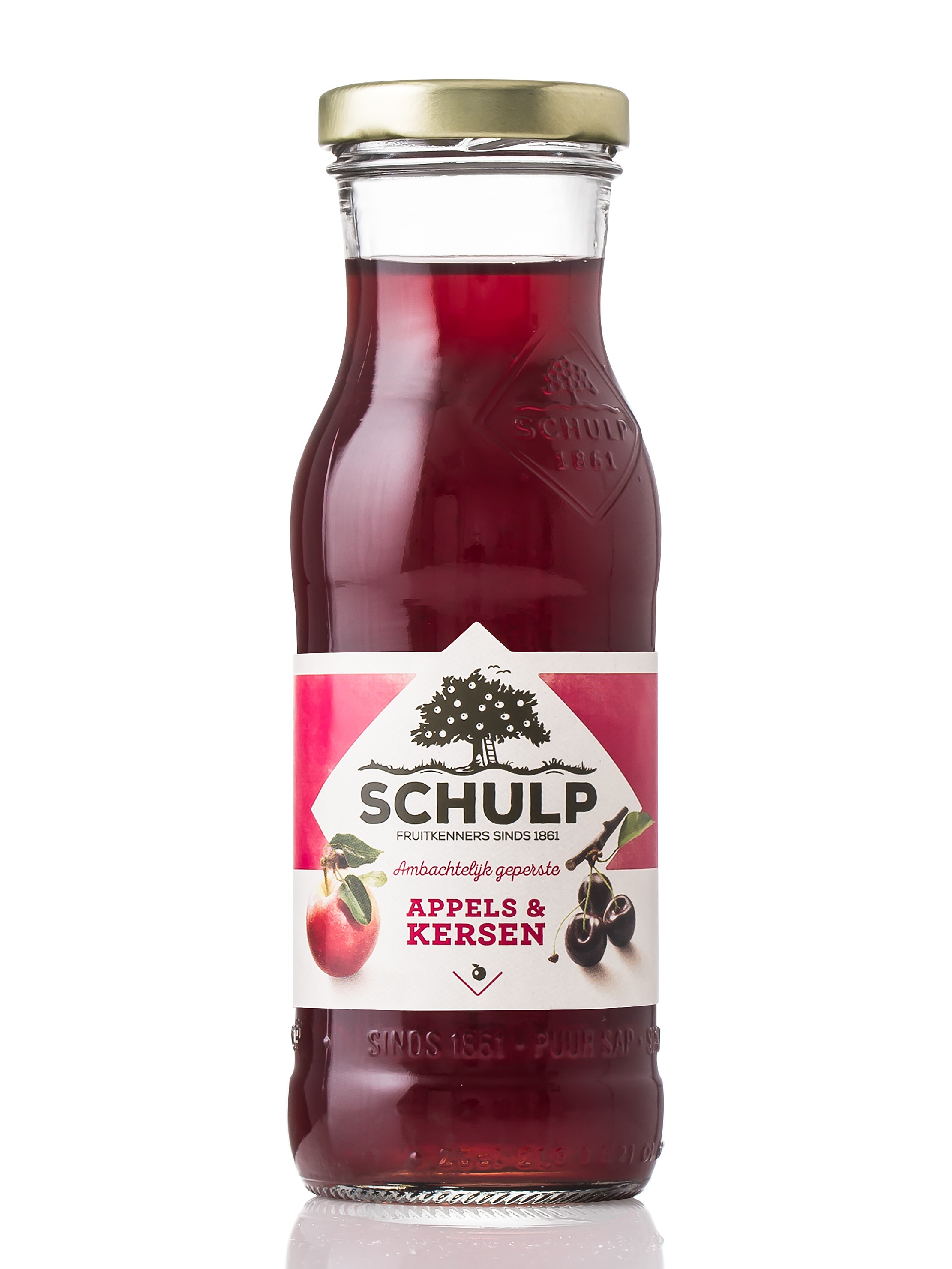 schulp horecafles appel kersensap