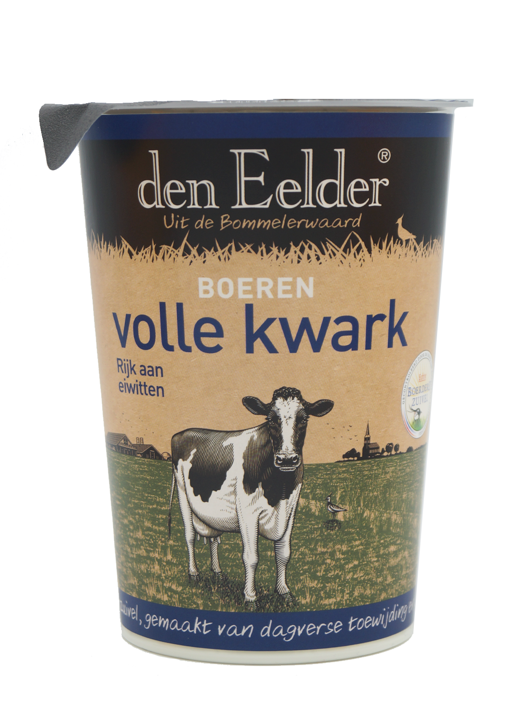 Beker boeren volle kwark