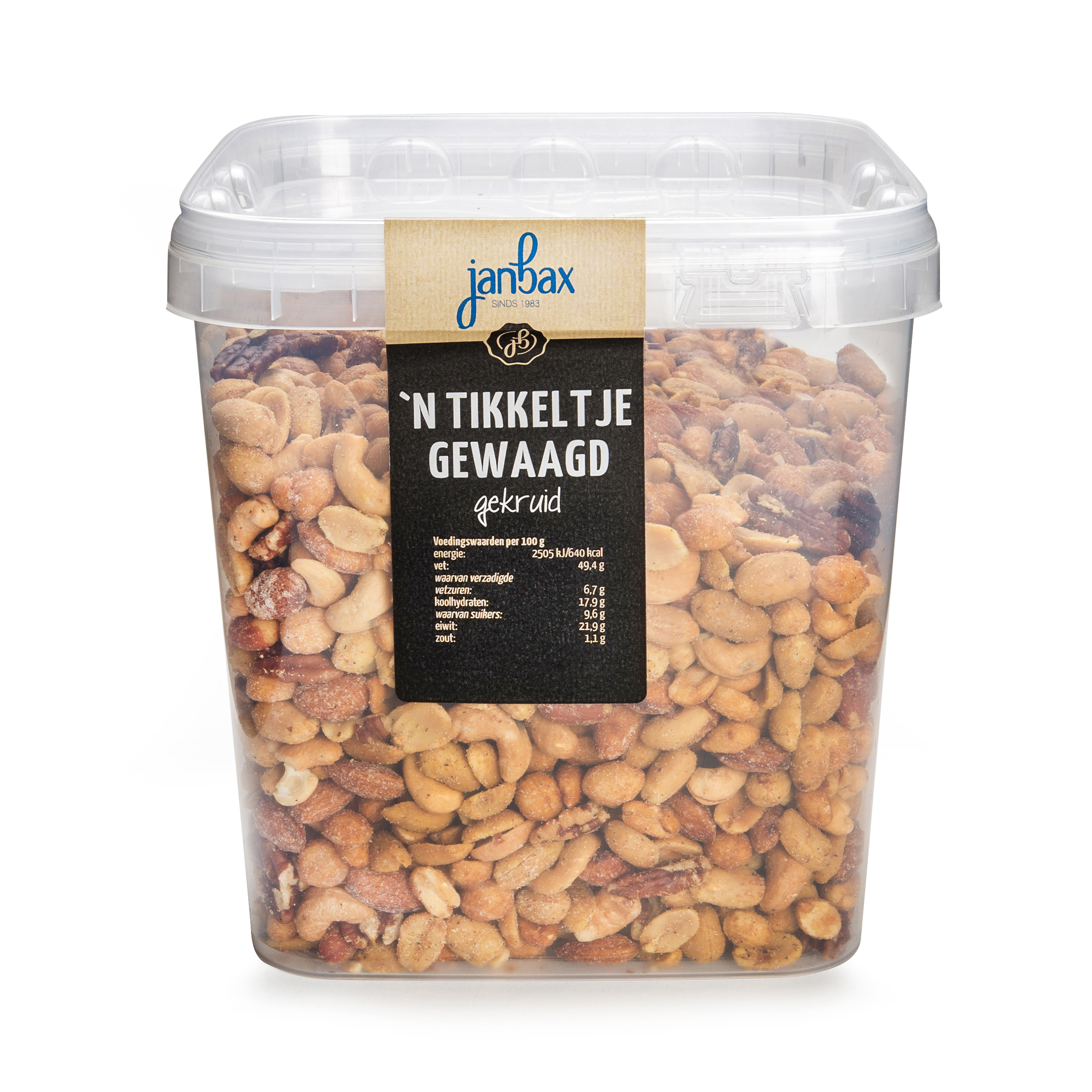 Grootverpakking tikkeltje gewaagd (ondeugend)