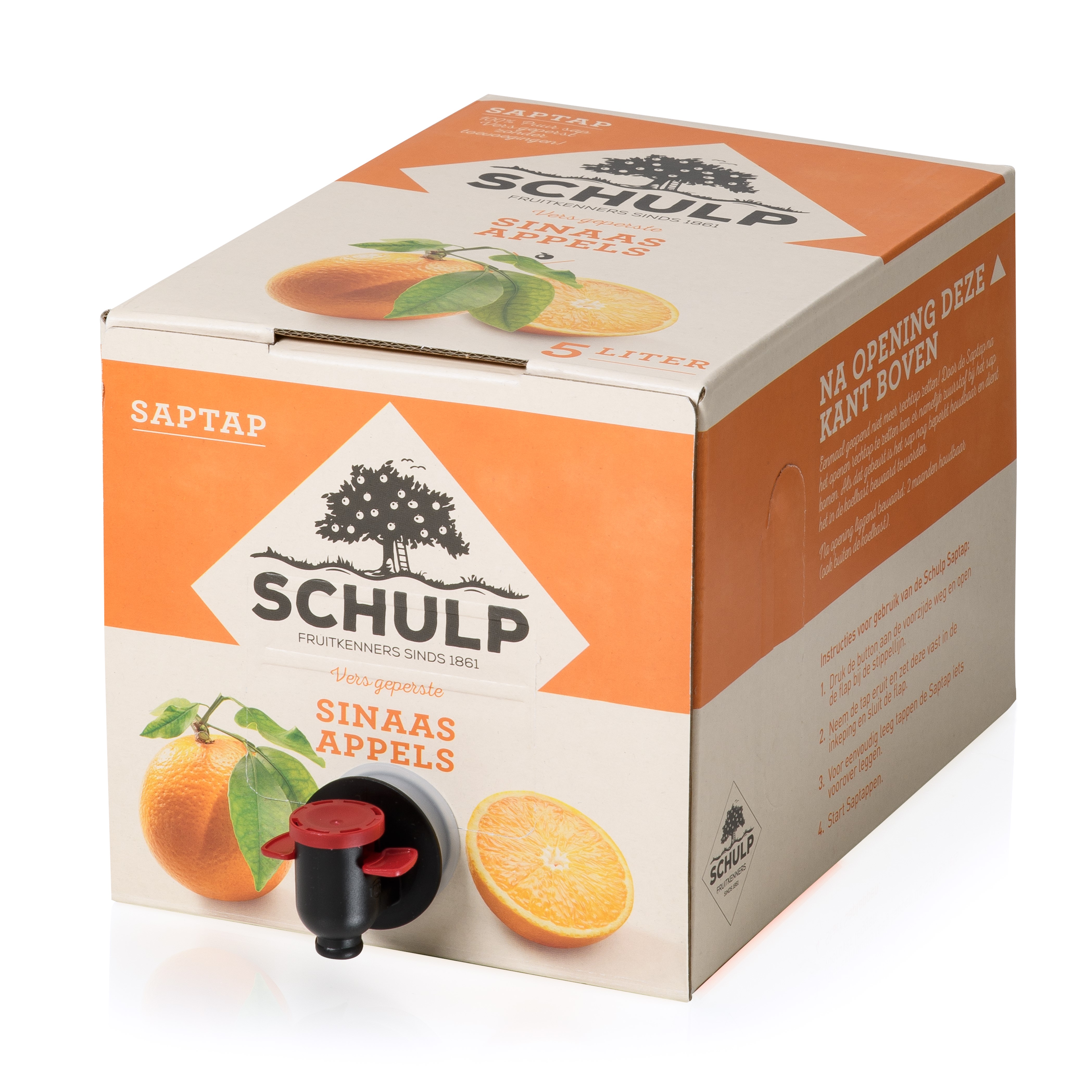 schulp sinaasappelsap saptap