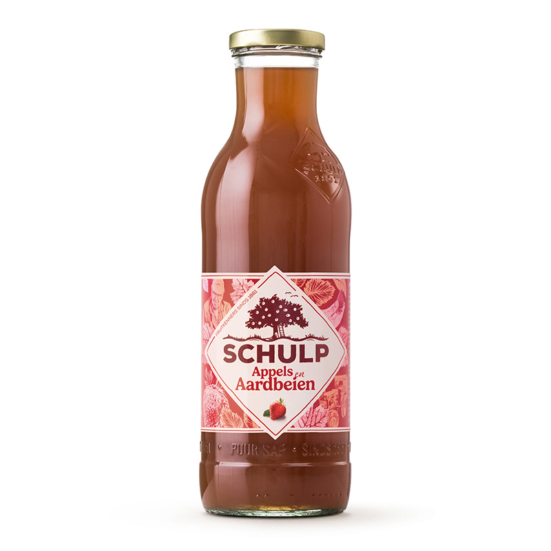 Appel-aardbeiensap