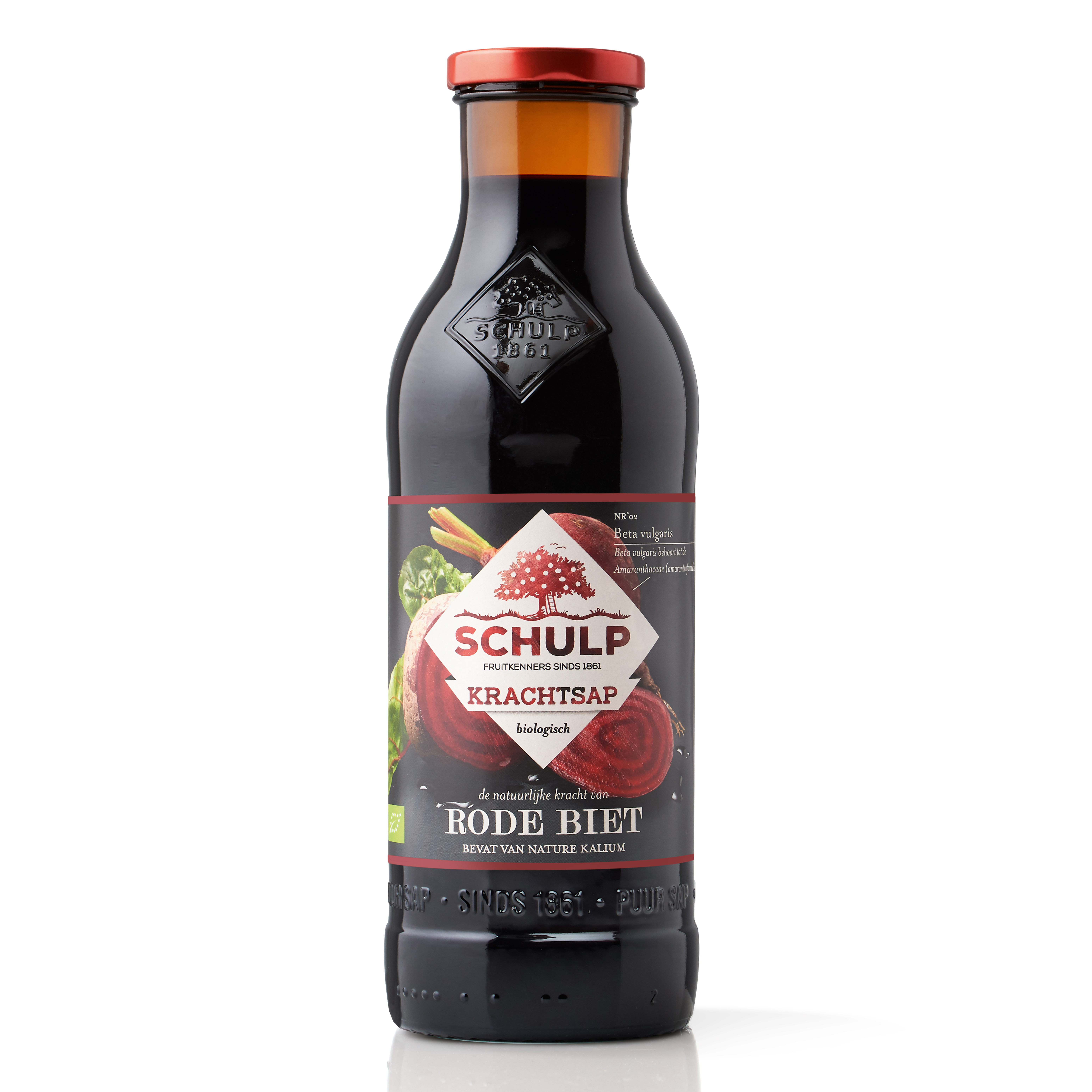 Krachtsap bio rode bieten puur NL-BIO-01