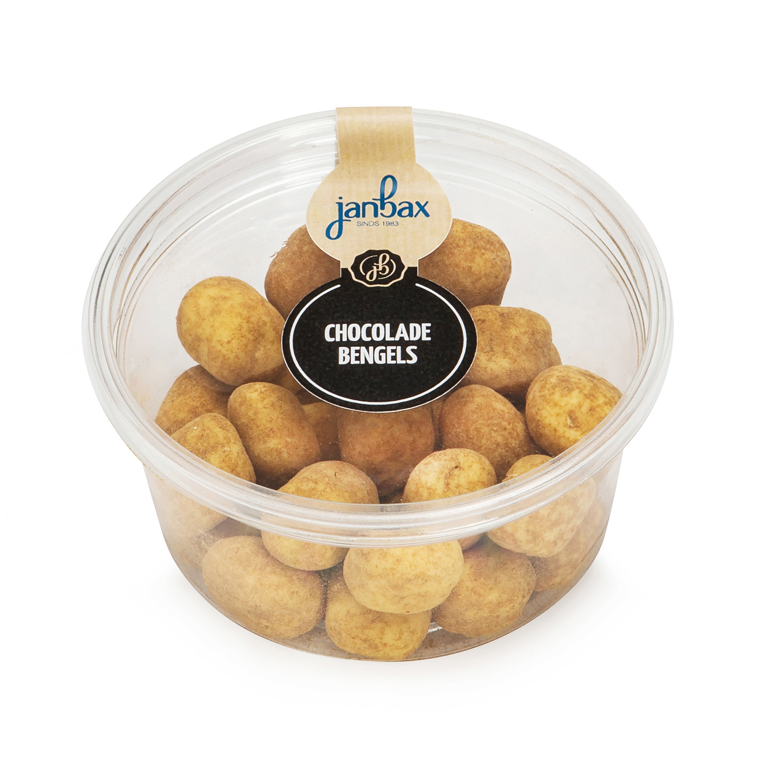 Chocolade bengels (salmiak bonbon) cup 