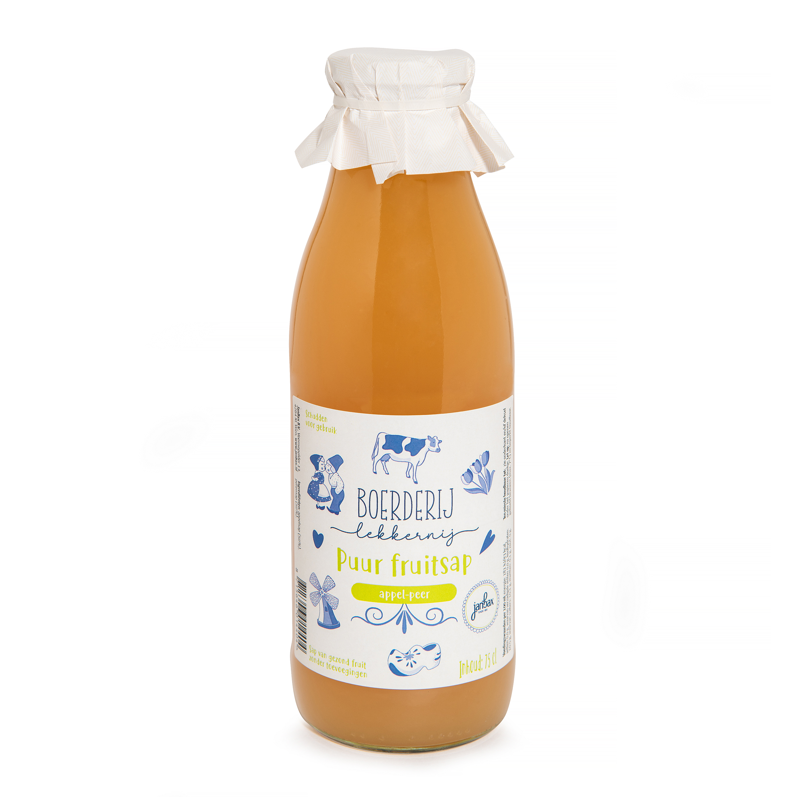 Boerderij lekkernij appel-perensap 0,75L