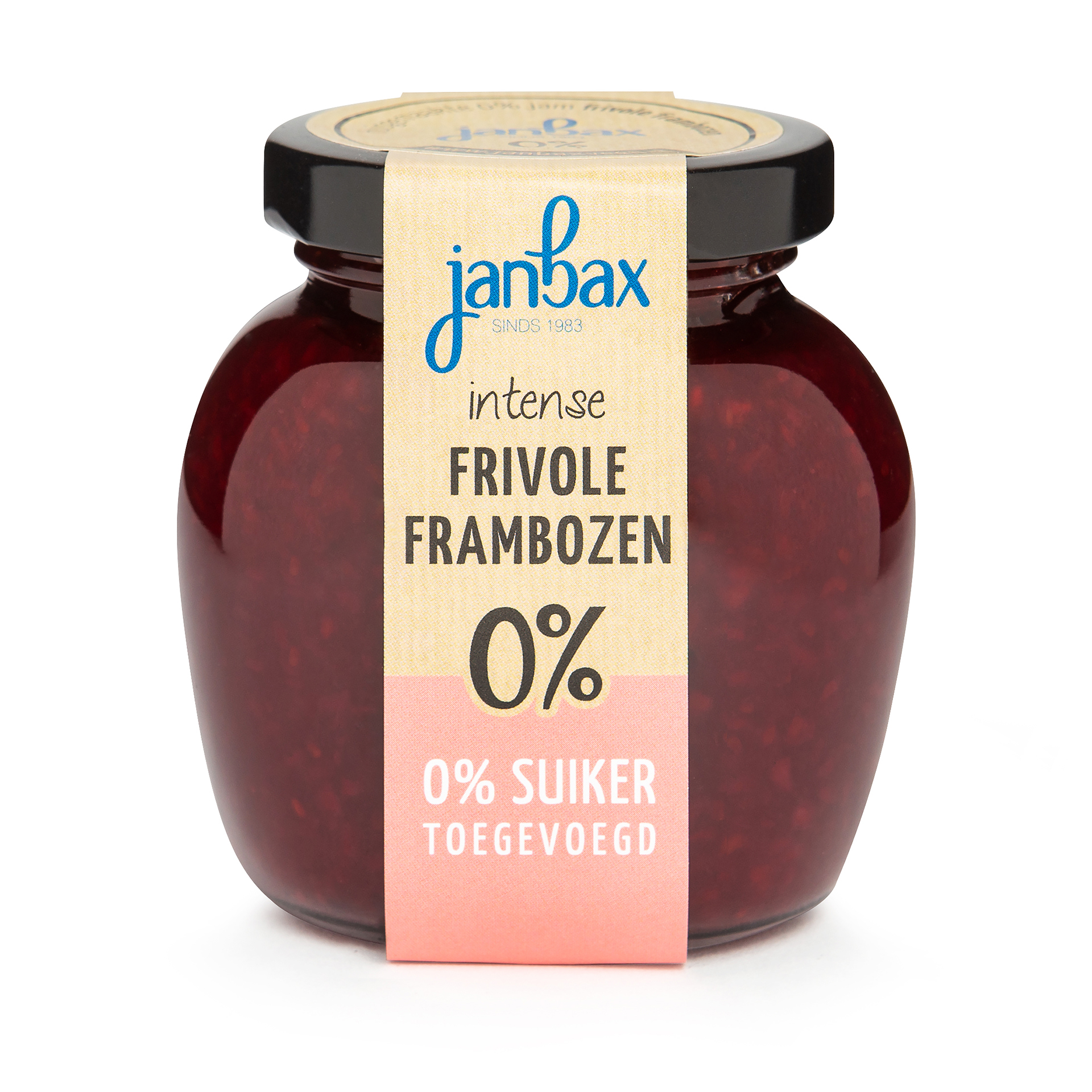 Intense 0%jam frambozen zonder suiker