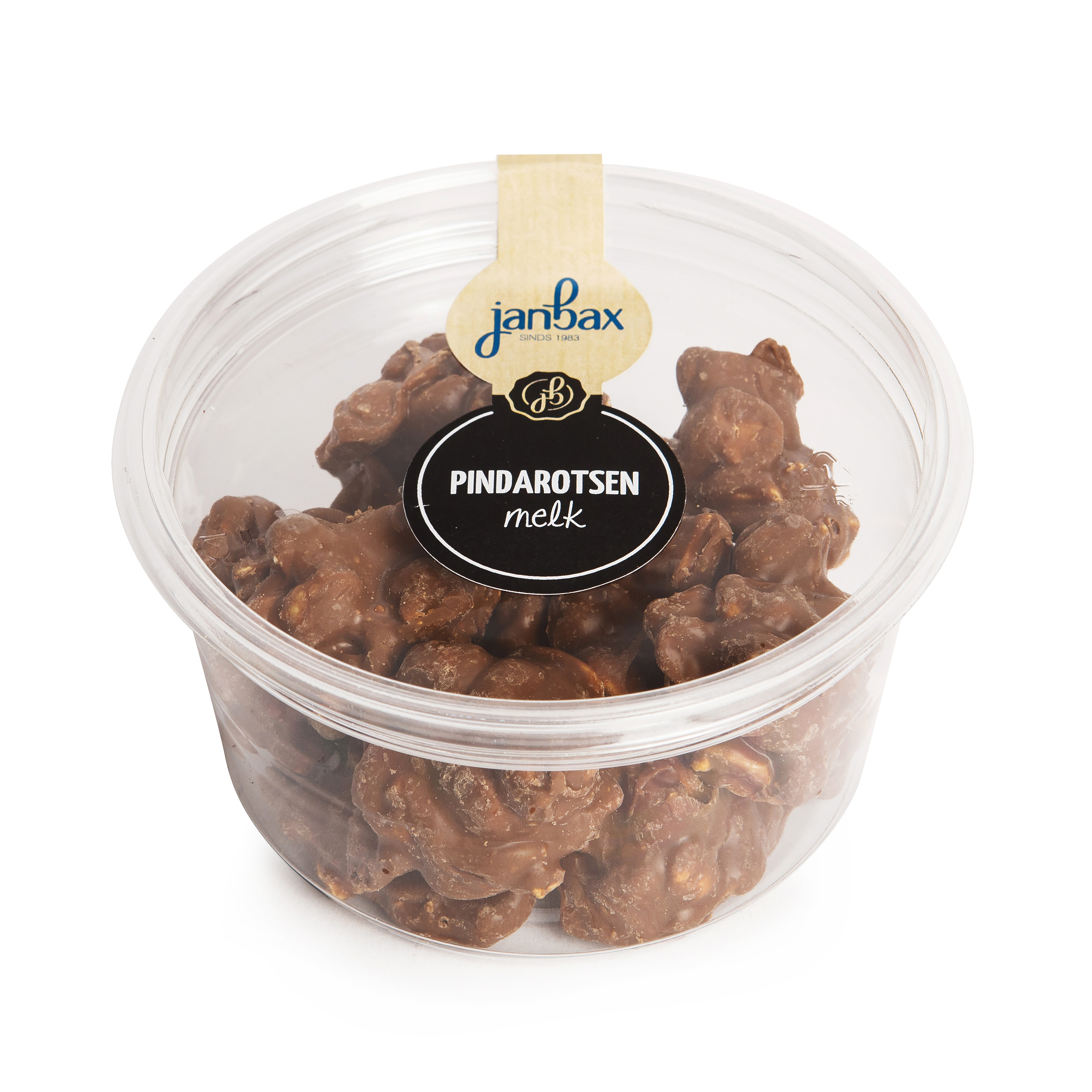 Borrelconcept cup pindarotsjes melk