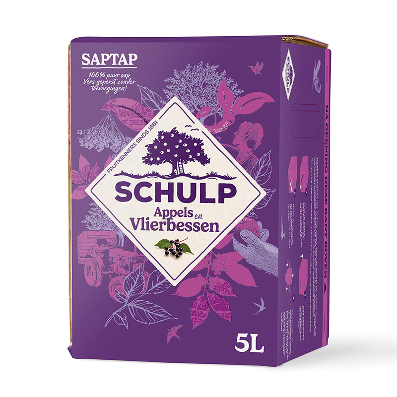 Saptap appel-vlierbessensap