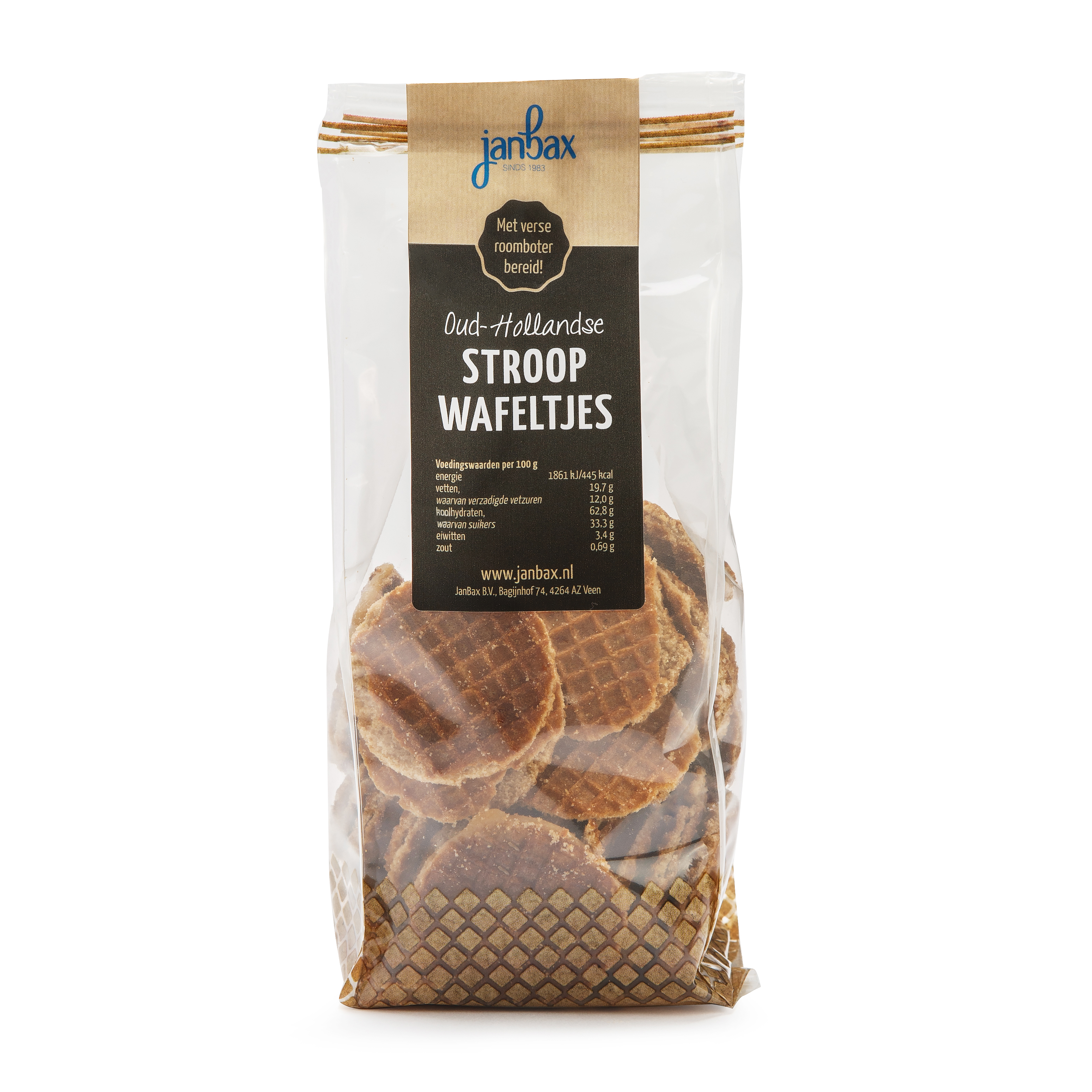 roomboter stroopwafeltjes