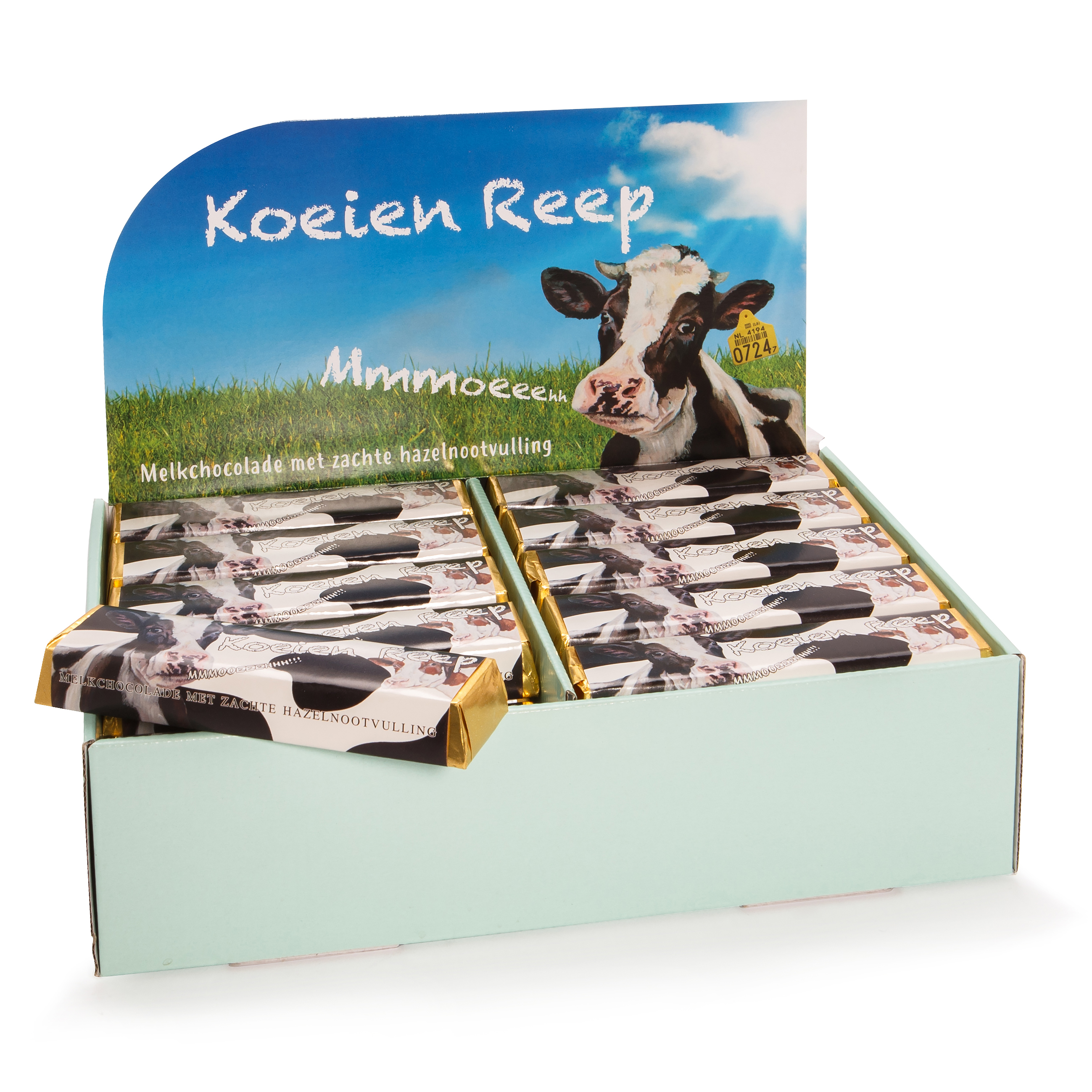 BL koeienreep choc. [displaydoos 40 repen]