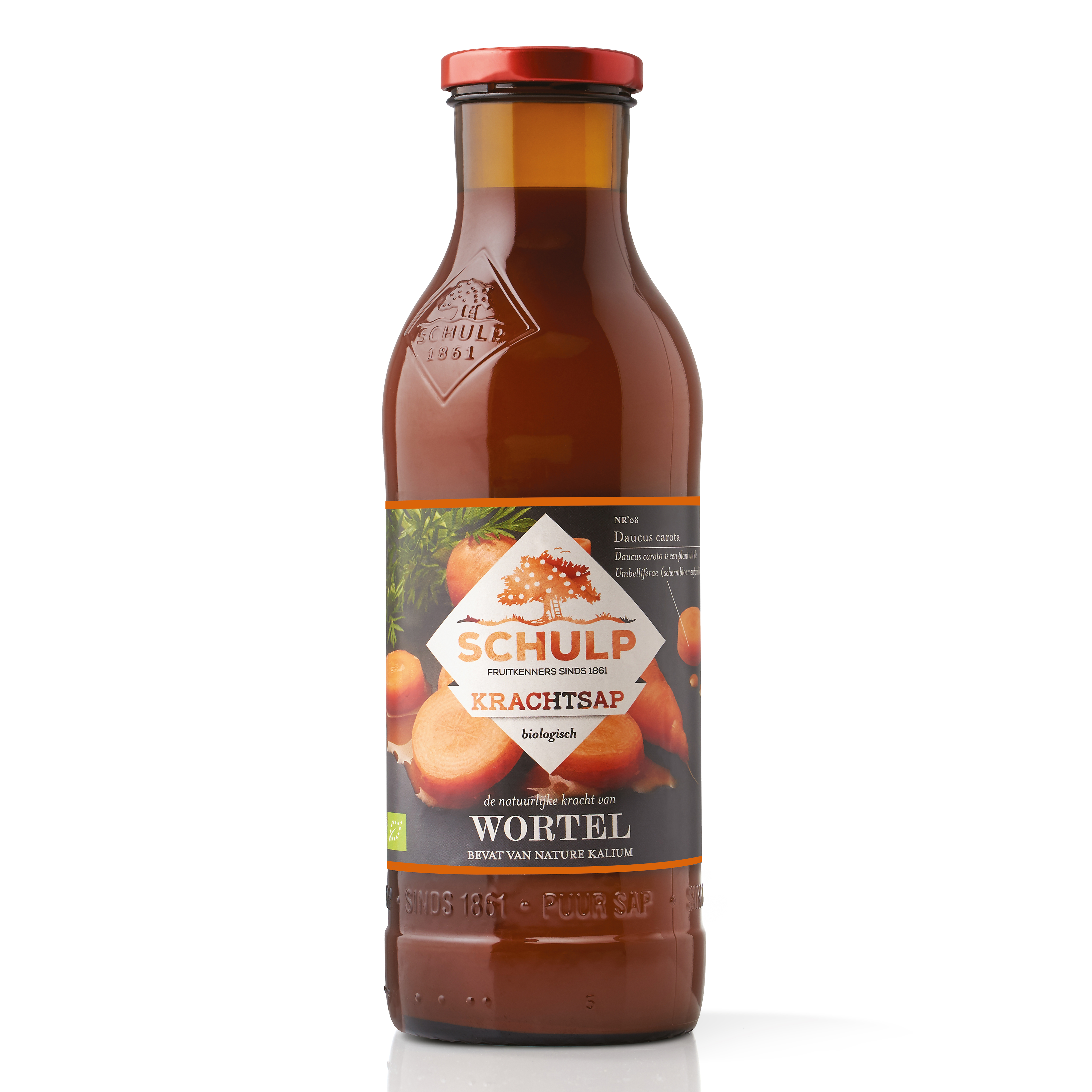 Krachtsap bio wortel puur NL-BIO-01