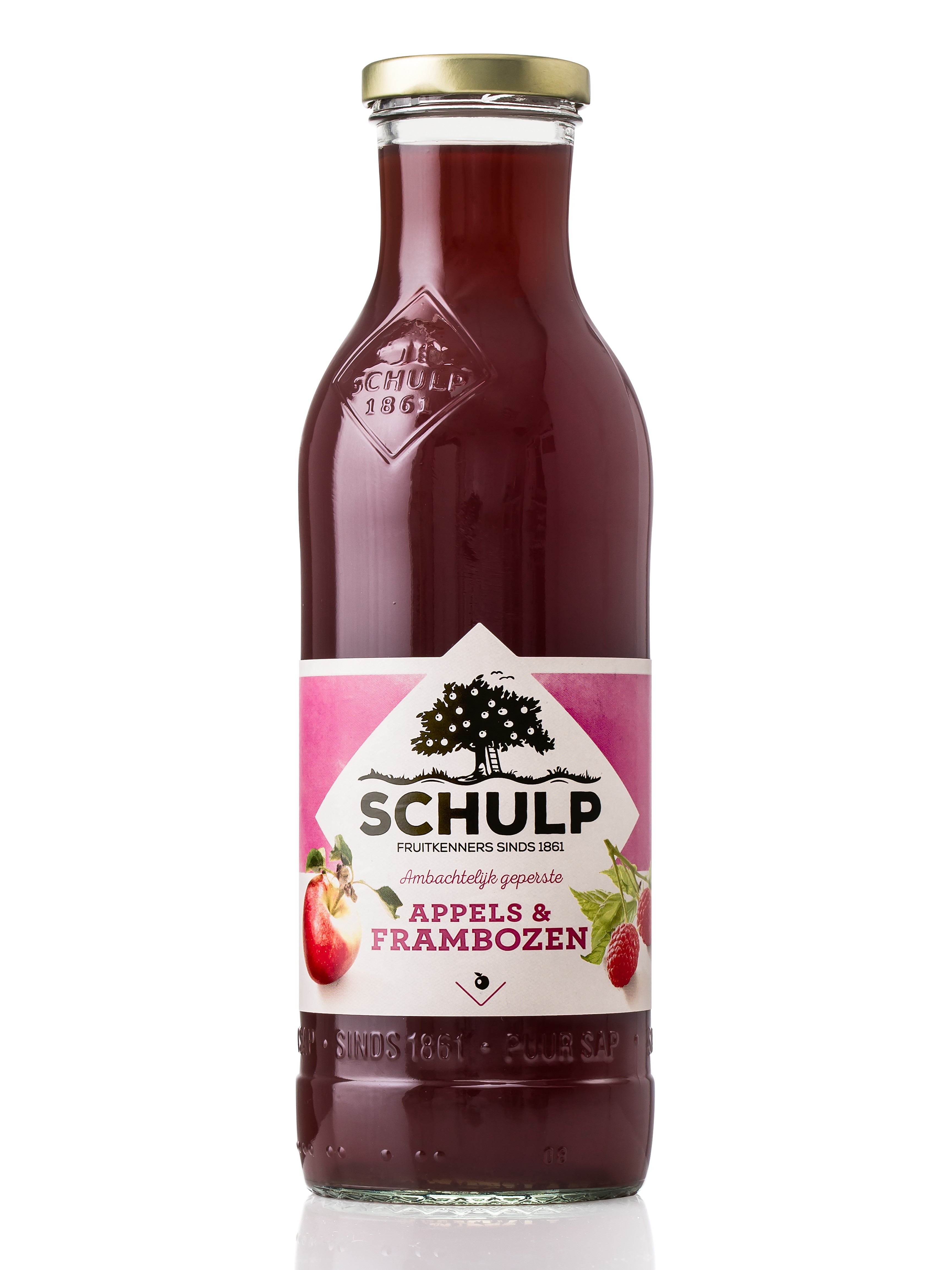 schulp appel frambozensap