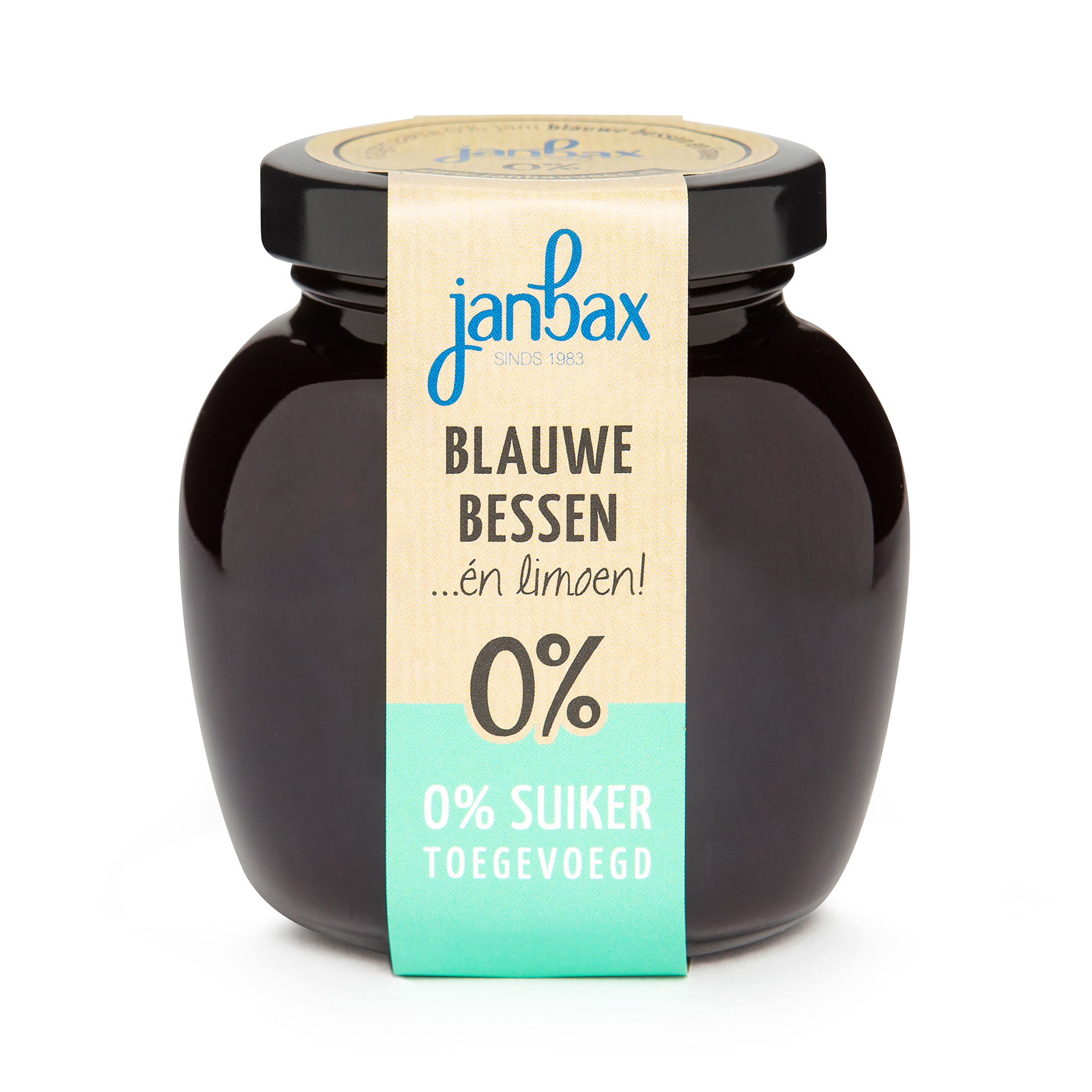 Intense 0%jam bl. bessen-limoen zonder suiker