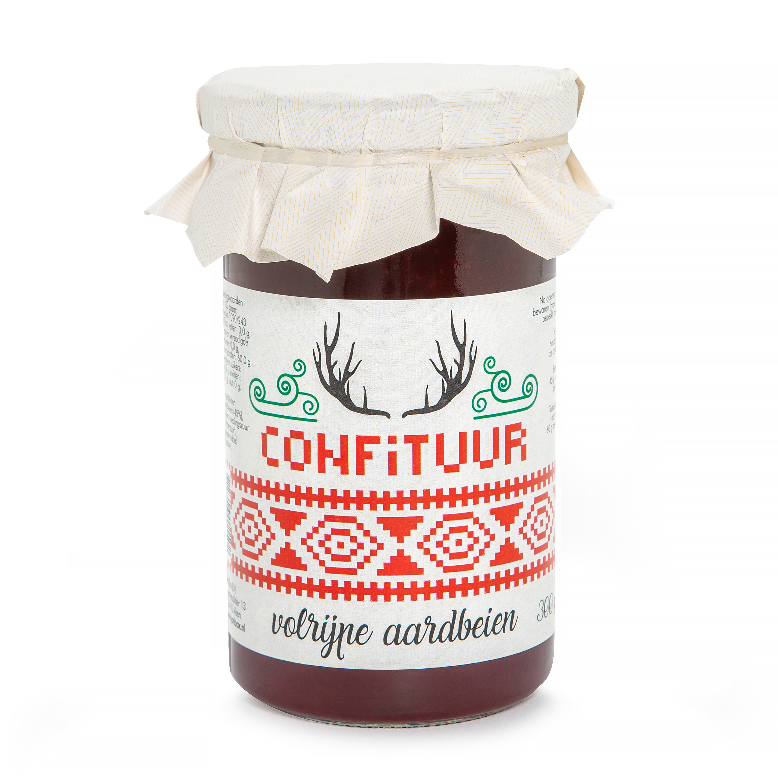 Warm nordic aardbeien jam