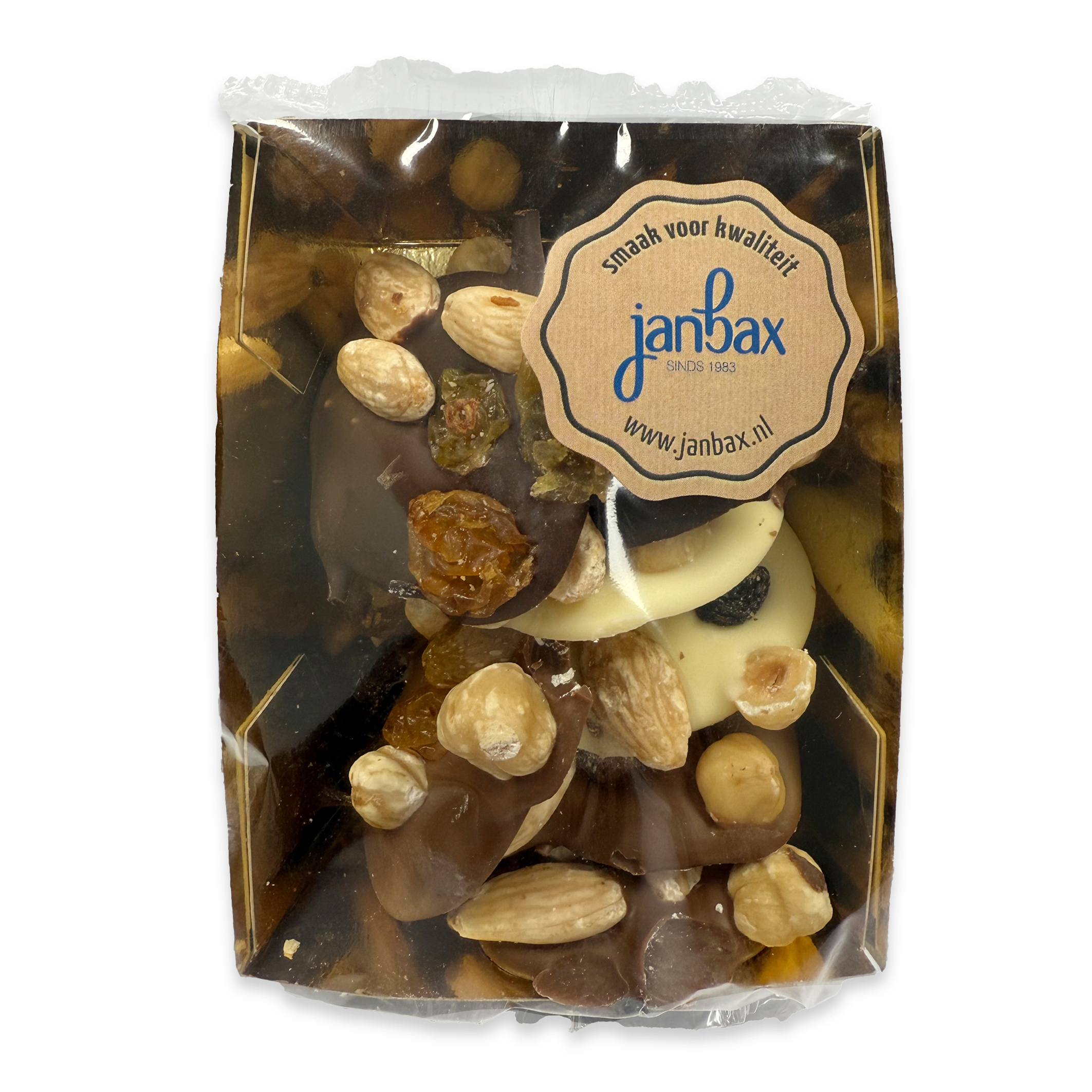 JanBax bakje chocolade flikken studentenhaver