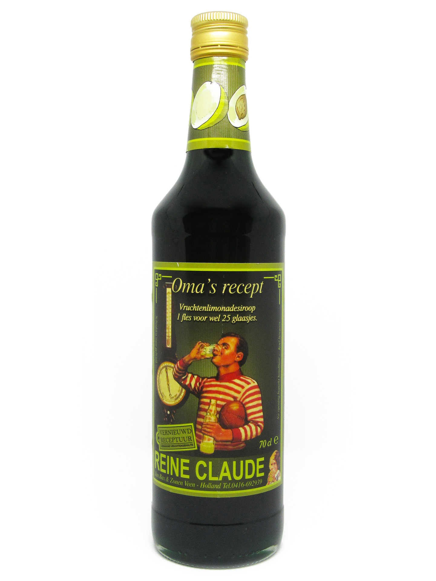 Oma&amp;#39;s Reine Claude Limonade Siroop - JanBax